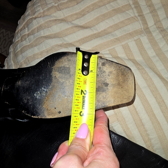 PRADA authentic vintage deepdark brown soft leather over the knee boots Used, 38 - Picture 5 of 16